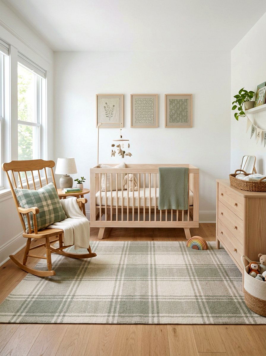 Tartan Nursery Decor - 30 tartan home decor ideas