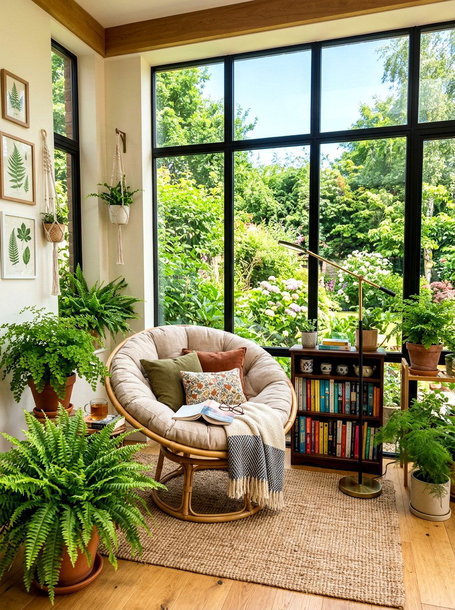 Task Reading Lamp - 30 sunroom lighting ideas