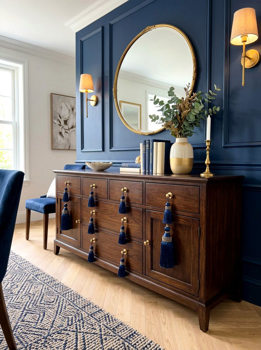 Tassel Cabinet Knob - 30 tassel decor living room ideas