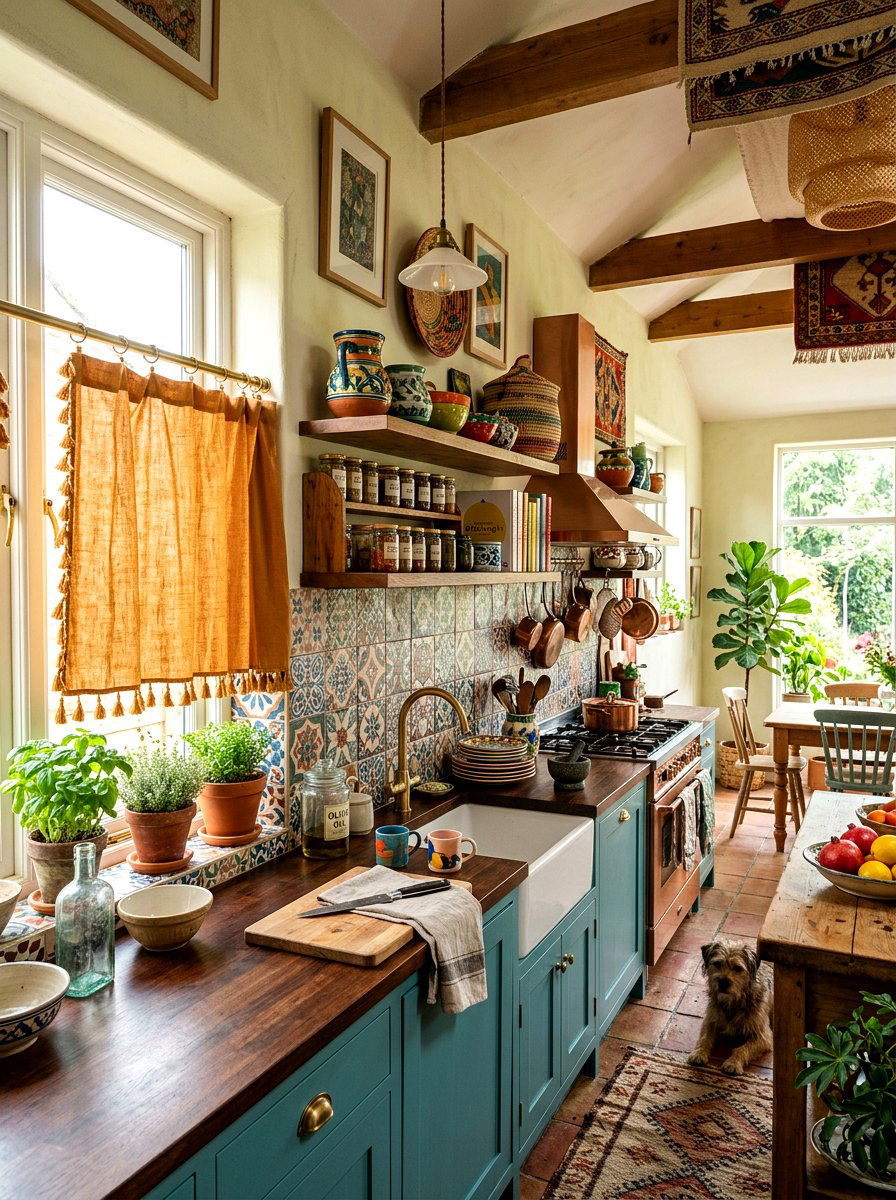Tassel Cafe Curtain Kitchen - 30 cafe curtain kitchen ideas