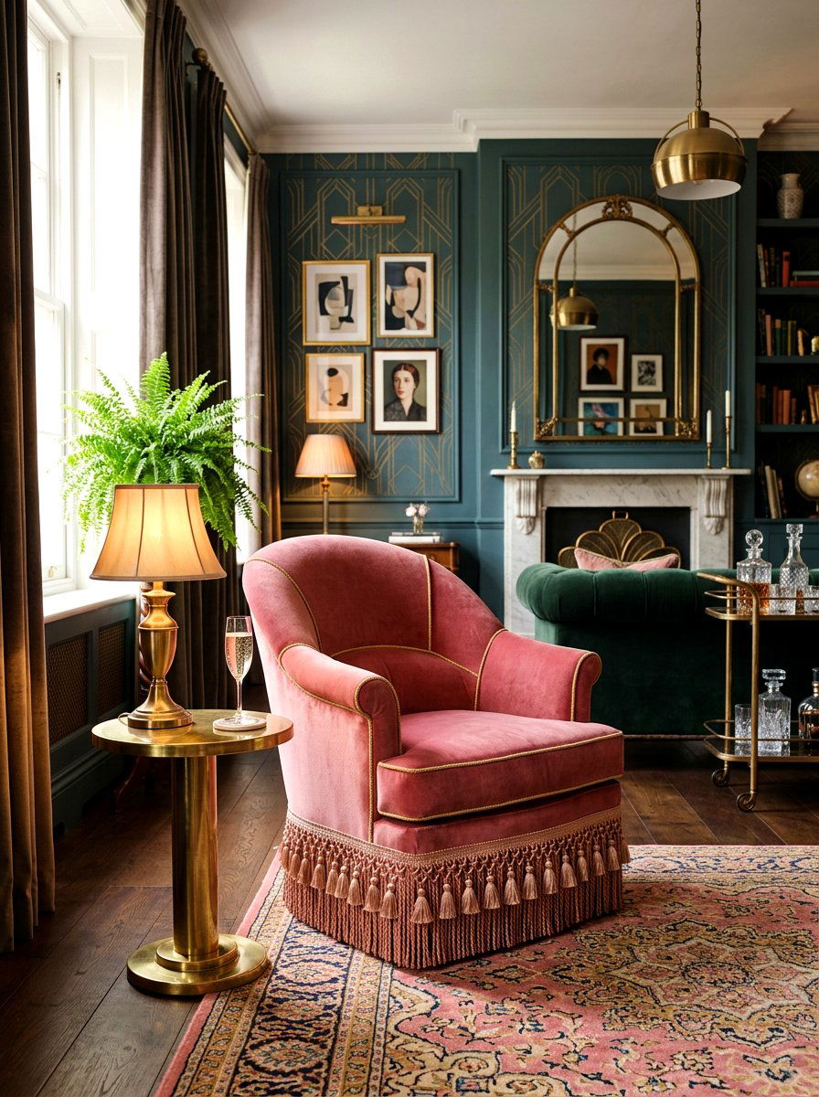 Tassel Fringe Chair - 30 accent chair ideas
