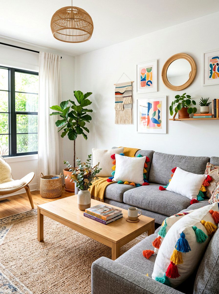 Tassel Throw Pillow - 30 summer house decor ideas viral