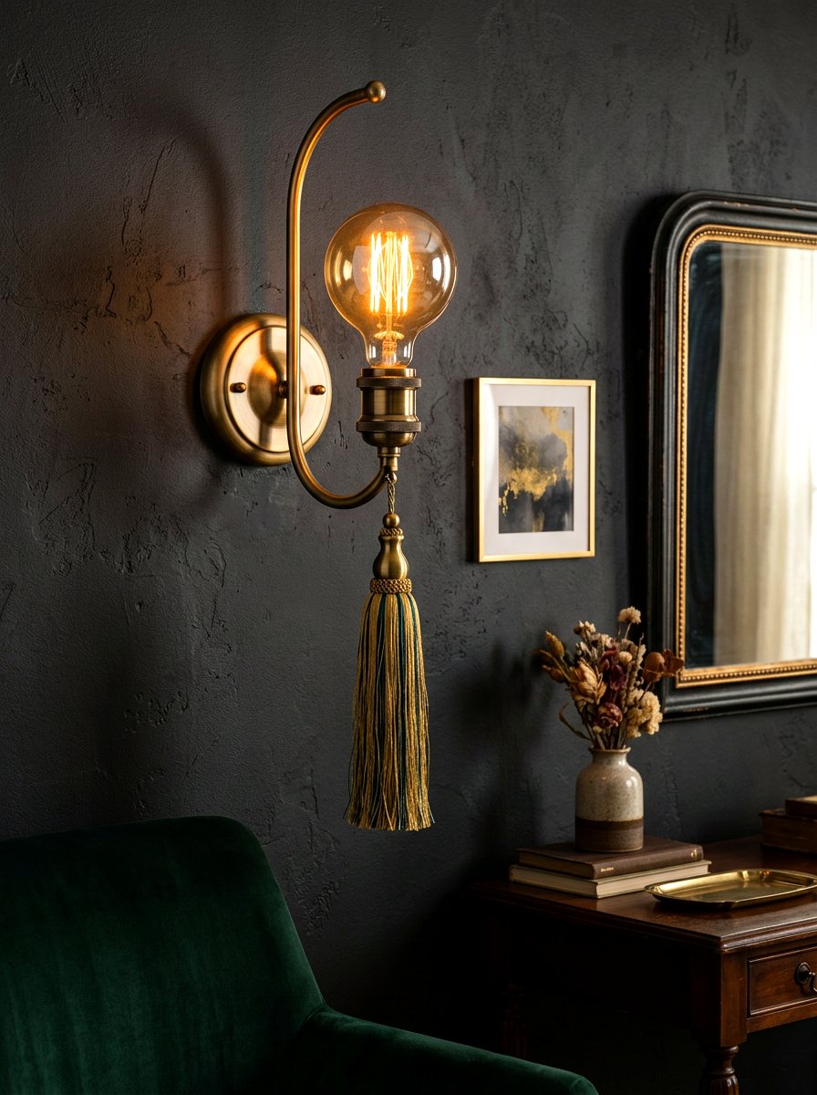 Tassel Wall Sconce - 30 tassel decor living room ideas