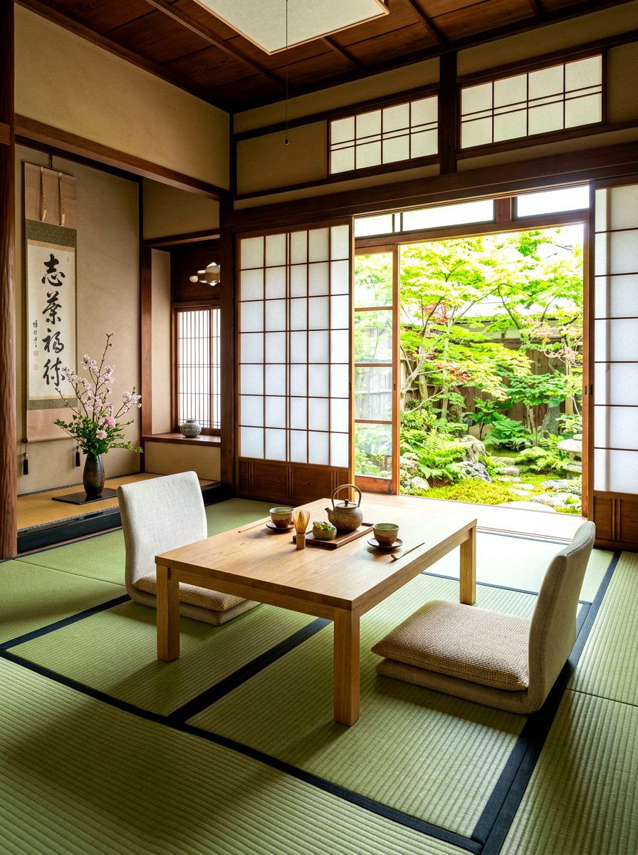 Tatami Mat Flooring - 30 Japandi decor ideas