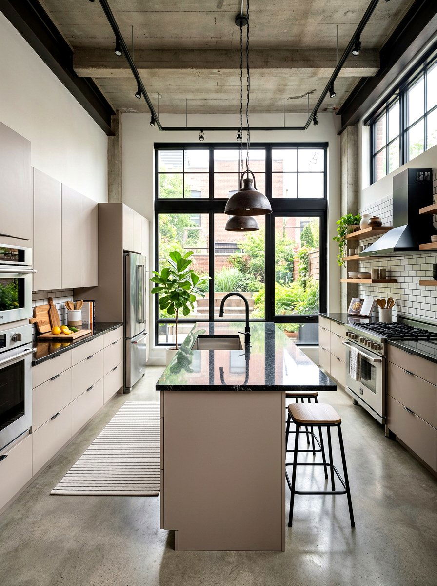 Taupe Kitchen Cabinets And Black Countertops - 30 taupe kitchen ideas