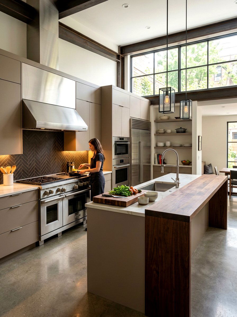 Taupe Kitchen With Stainless Steel Appliances - 30 taupe kitchen ideas