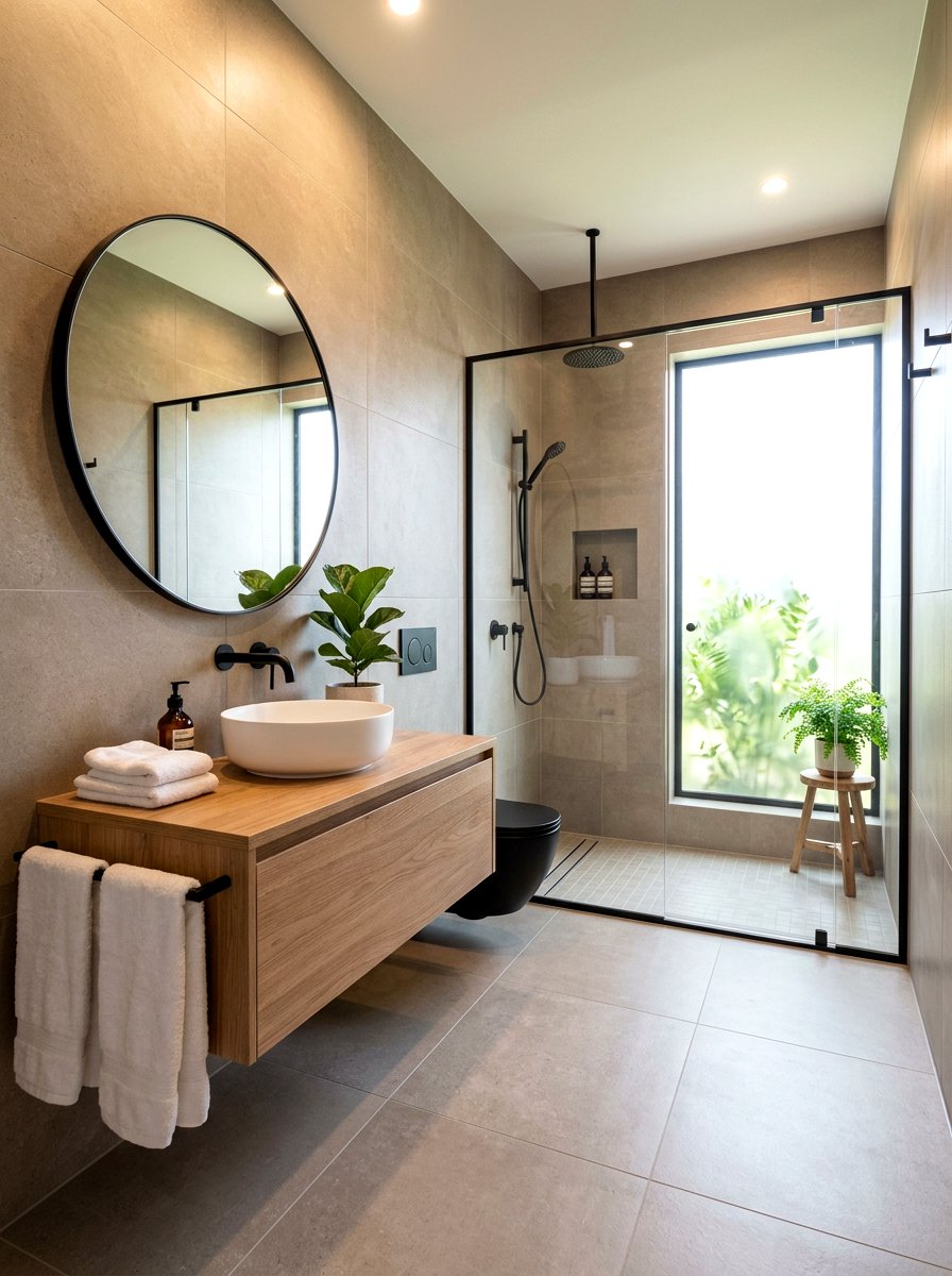 Taupe bathroom - 30 taupe room ideas