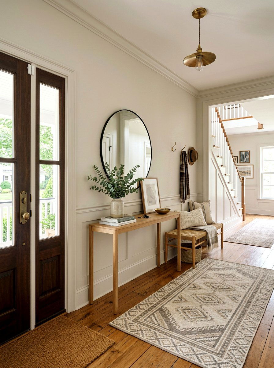 Taupe entryway - 30 taupe room ideas