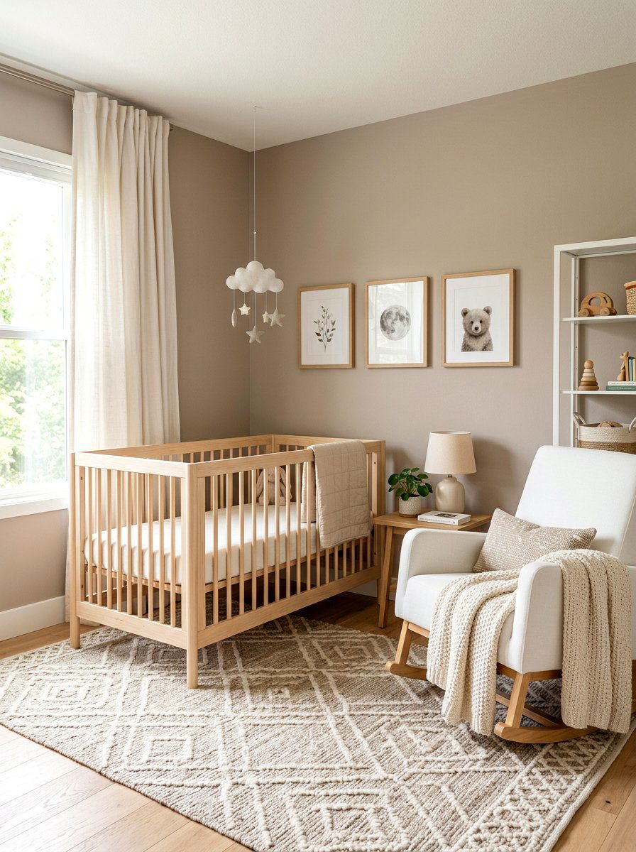Taupe nursery - 30 taupe room ideas