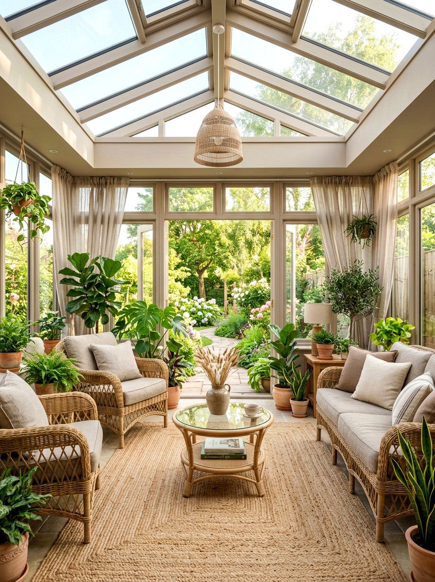 Taupe sunroom - 30 taupe room ideas