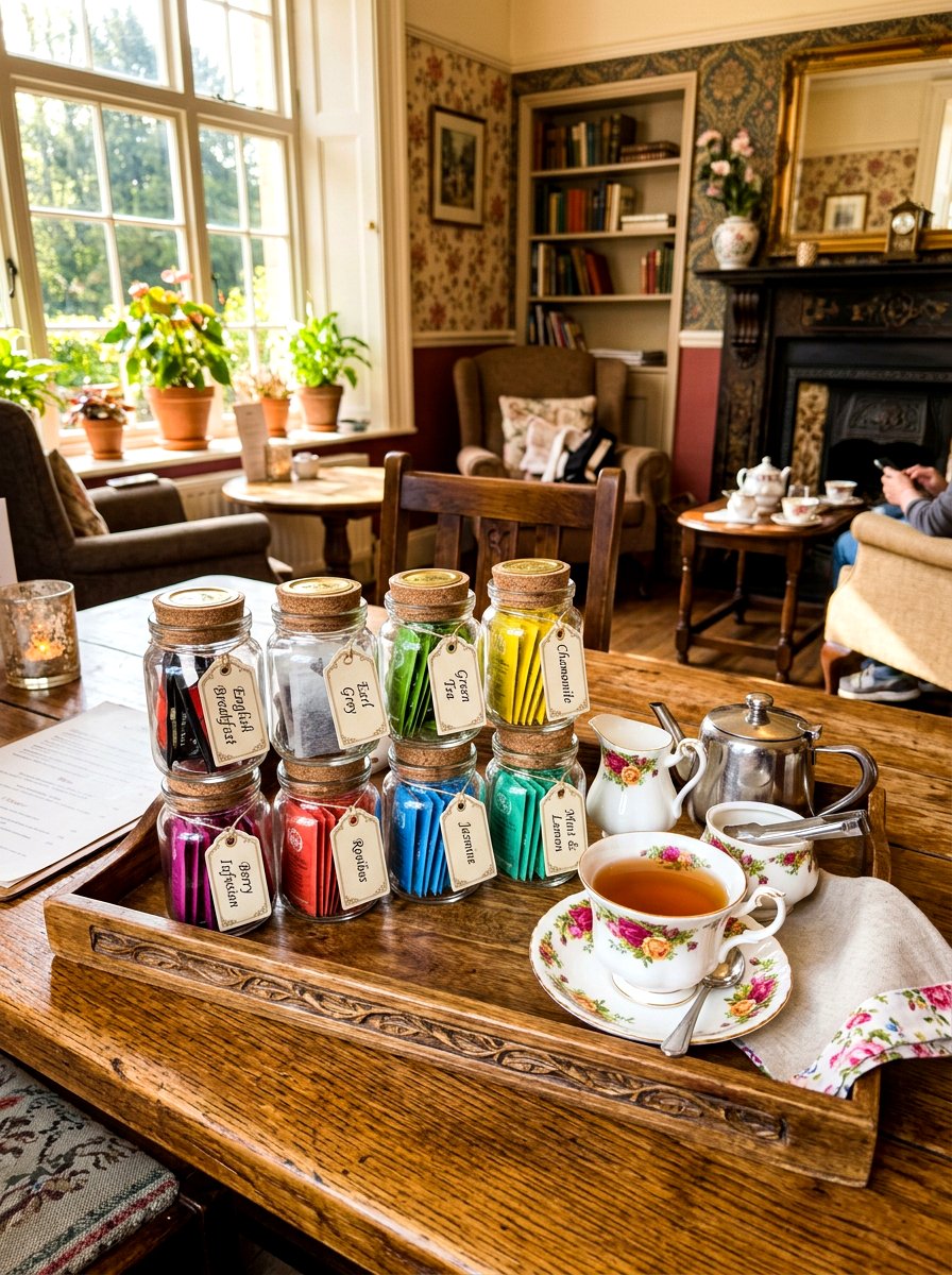Tea Bag Jar - 30 glass jar pantry ideas