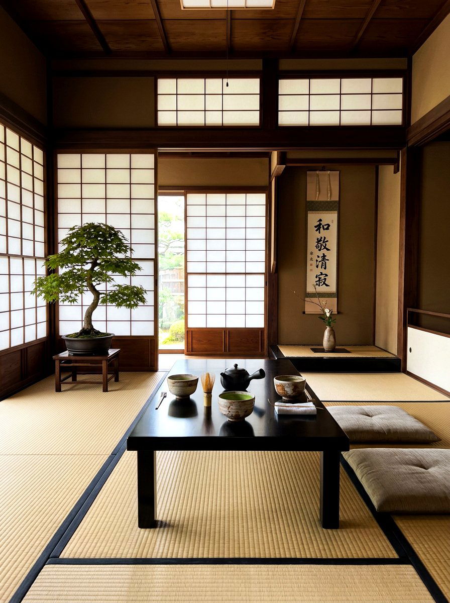 Tea Ceremony Room - 30 digital detox room ideas