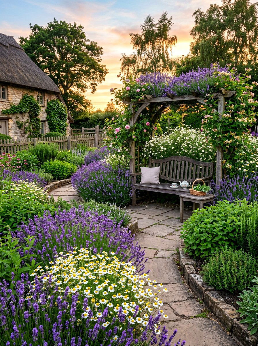 Tea Herb Garden - 30 herb garden layout ideas