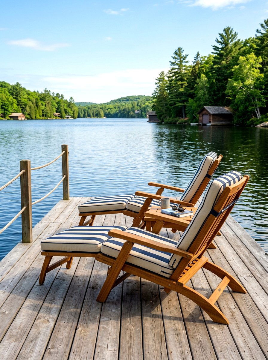 Teak Deck Chairs - 30 teak patio furniture ideas