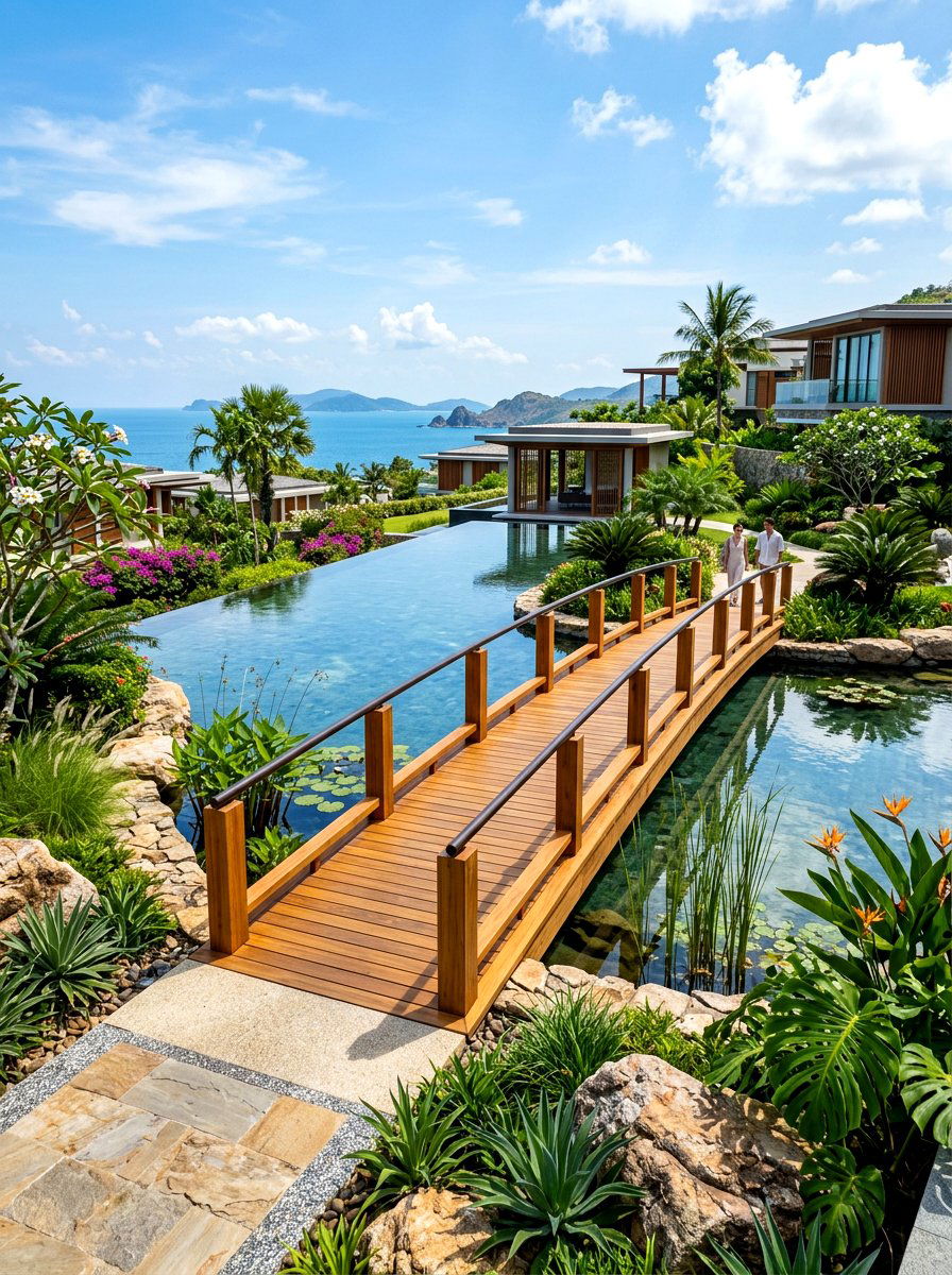 30 Pond Bridge Ideas to Make Your Water Feature Look Magical