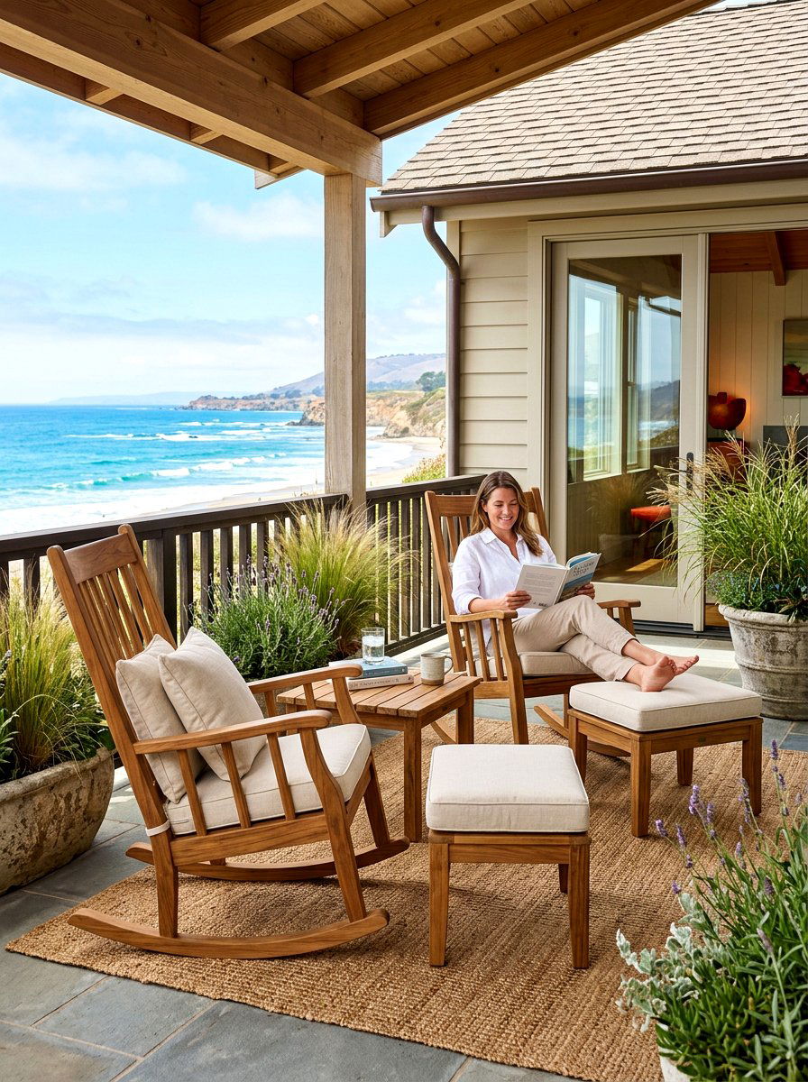 Teak Rocking Chair Porch - 30 rocking chair porch styling ideas