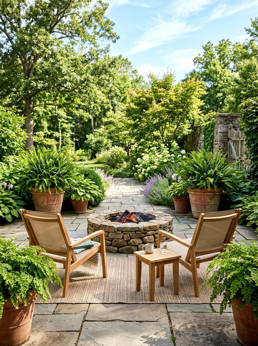 Teak Wood Sling Chair - 30 sling chair patio ideas