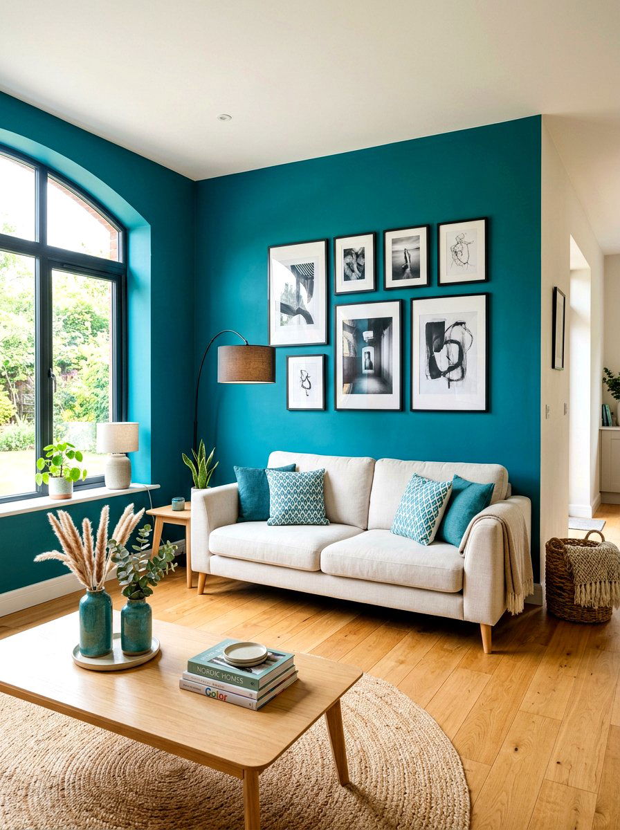 30 Teal Living Room Ideas That Feel Fresh and Cozy All Year