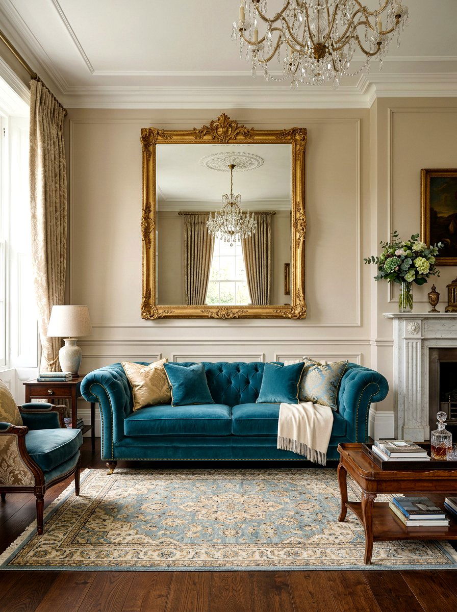 Teal Velvet Sofa - 30 velvet sofa ideas