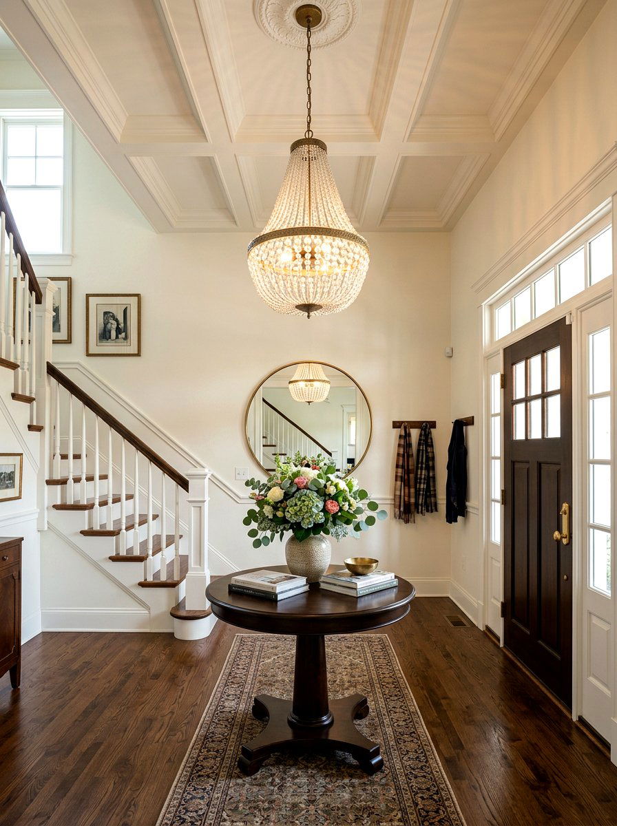 Teardrop Beaded Chandelier - 30 beaded chandelier ideas