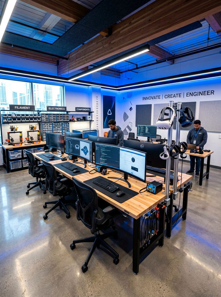 Tech lab maker space - 30 maker space ideas