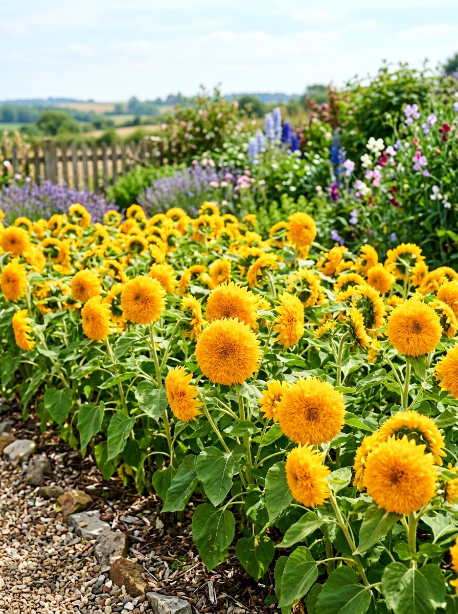 Teddy Bear Sunflower Patch - 30 sunflower patch ideas
