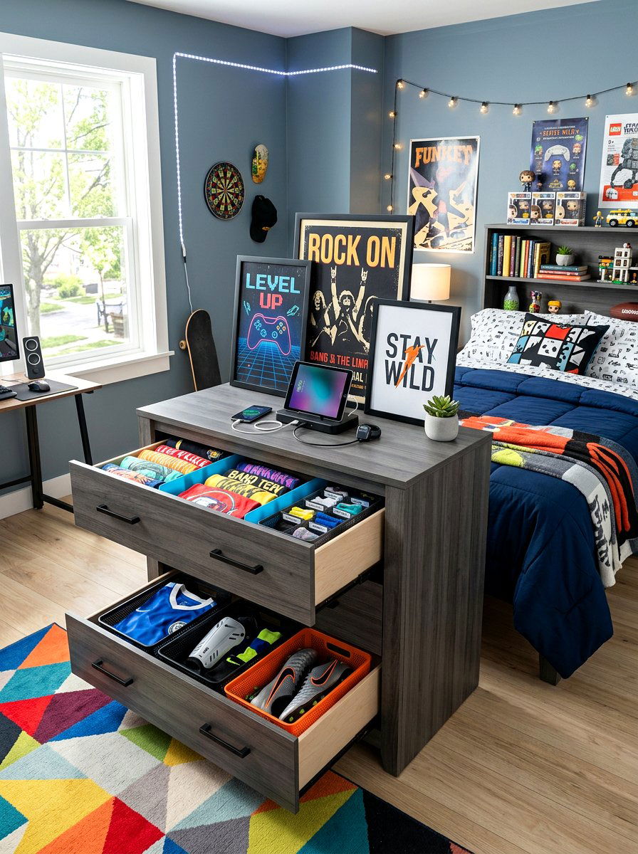 Teen Bedroom Dresser - 30 organizing bedroom dresser ideas