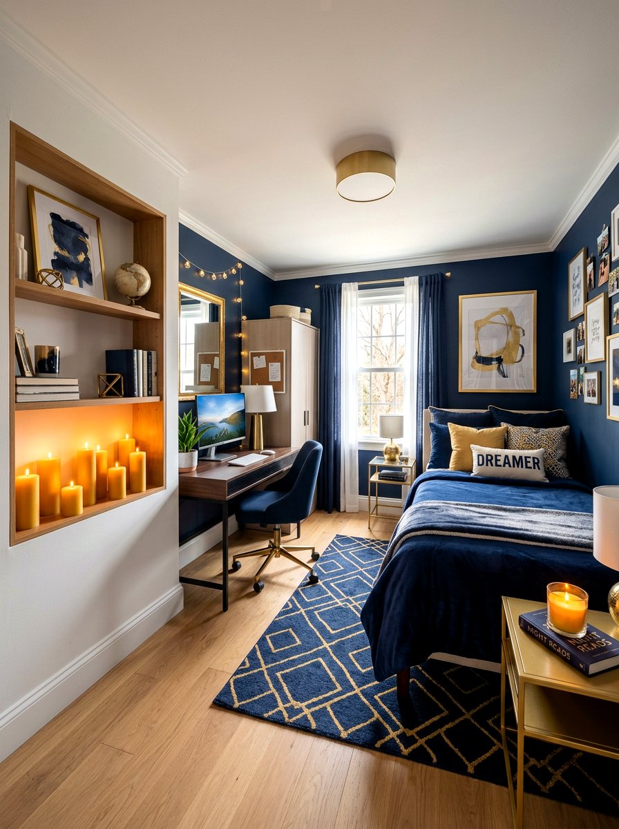 Teen Bedroom With Beeswax Candles - 30 clean air room ideas