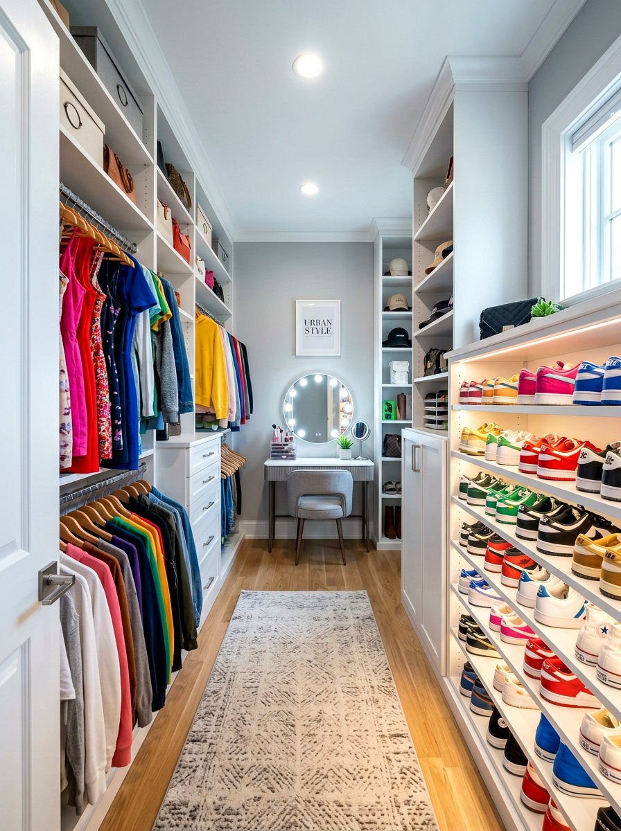 Teenager Walk In Closet - 30 kids closet ideas