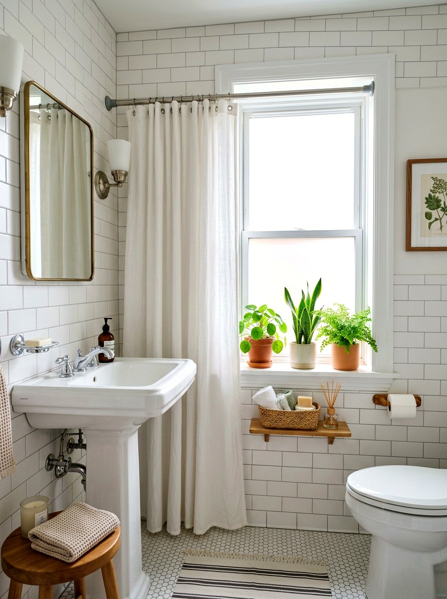 Tension Rod Curtains - 30 window treatment ideas