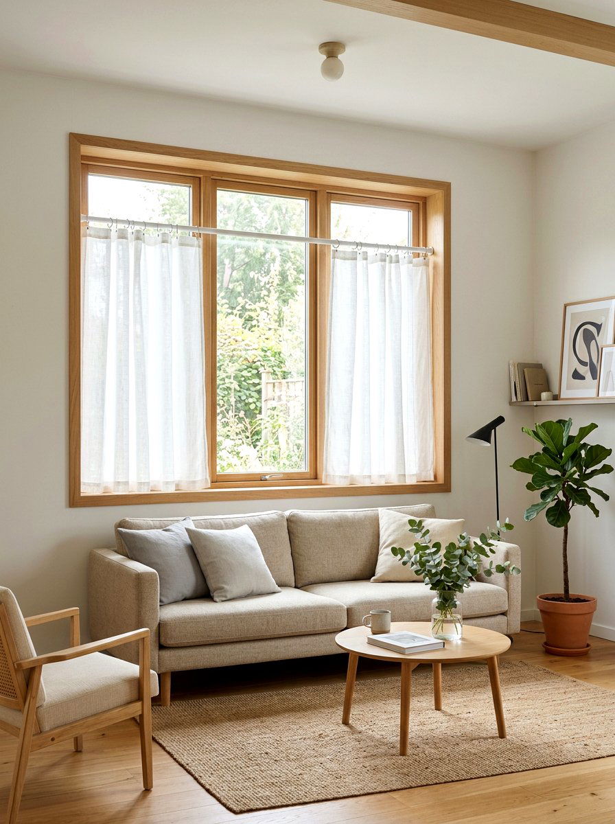Tension rod curtains - 30 no drill curtain ideas aesthetic