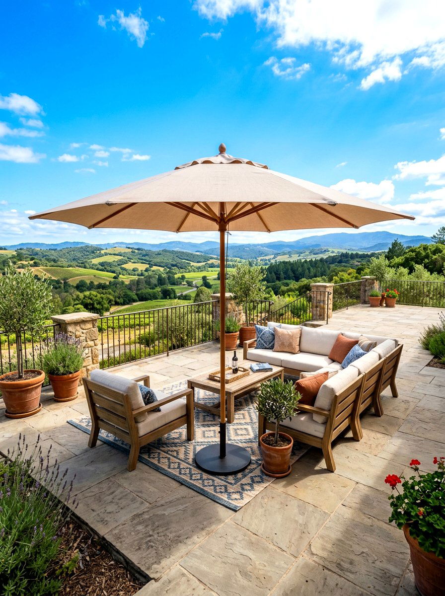 30 Patio Umbrella Ideas to Keep Shade Stylish and Fresh