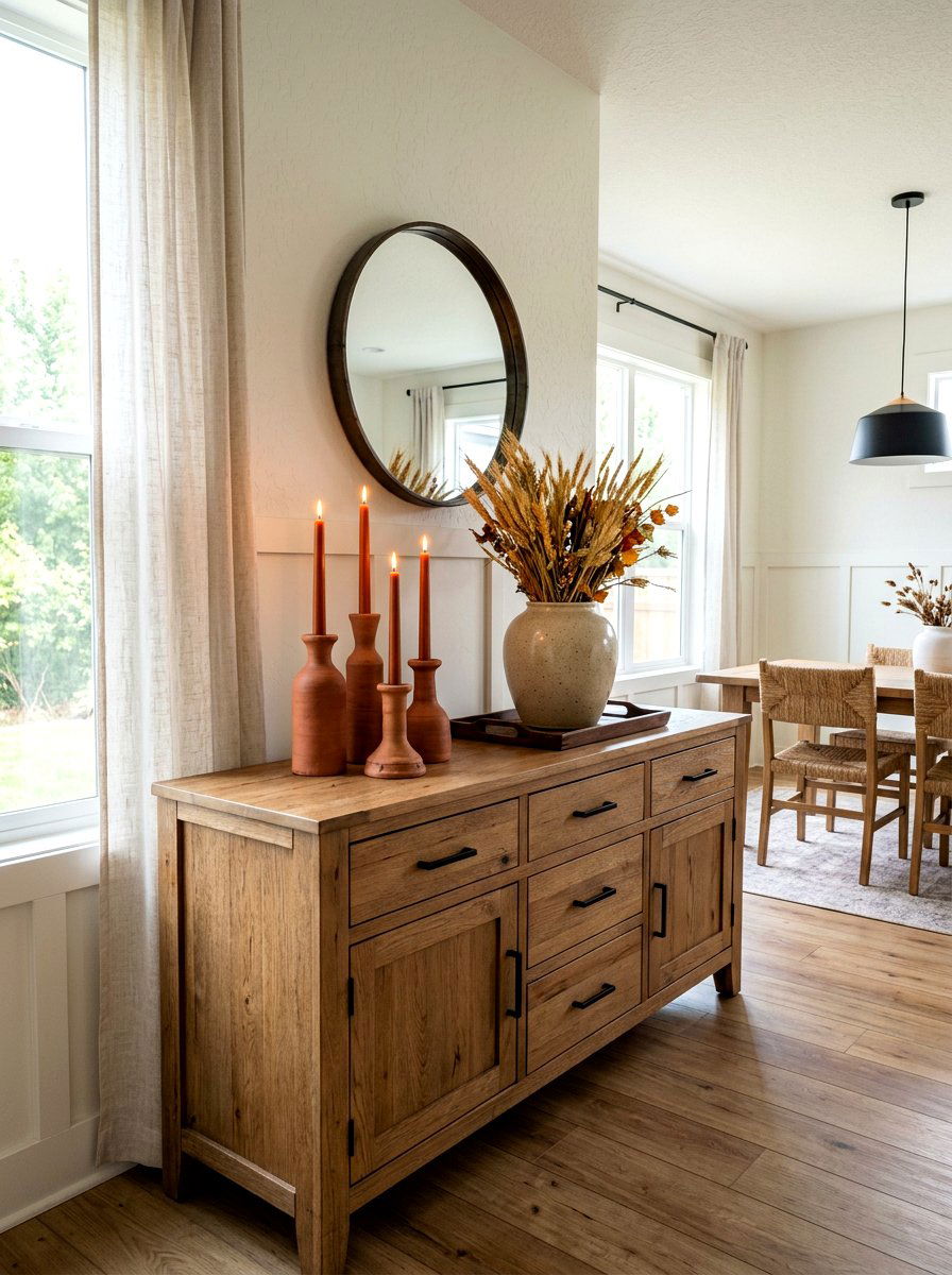 Terracotta candle holders for fall - 30 candle heavy fall decor ideas