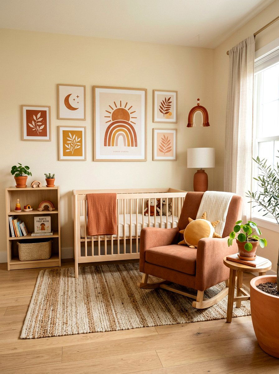 Terracotta nursery decor - 30 terracotta decor ideas