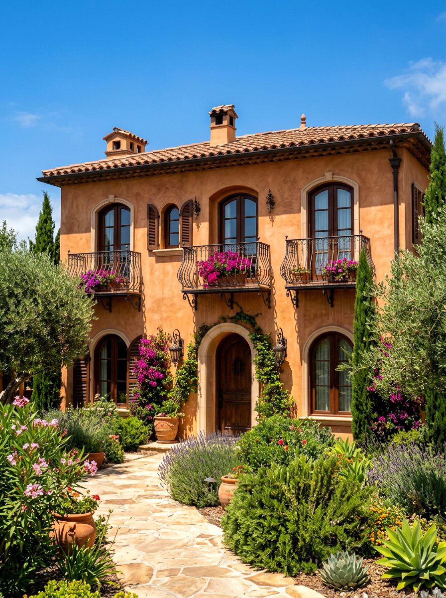 Terracotta siding - 30 house siding color ideas