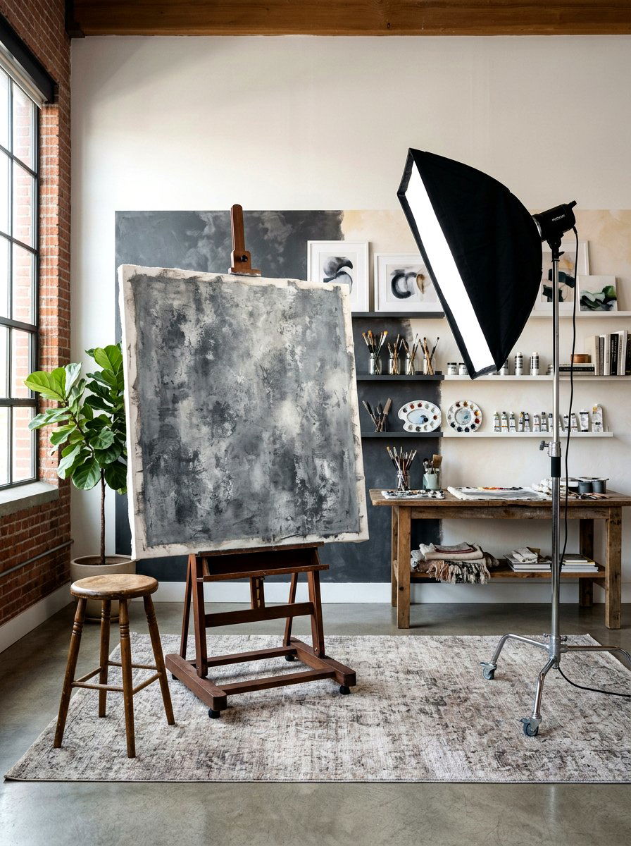 Textured Canvas Sheet - 30 home studio backdrop ideas