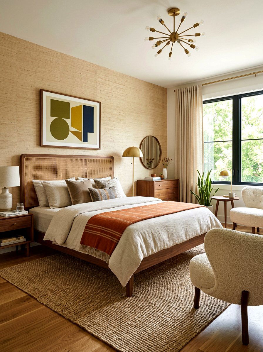 30 Midcentury Bedroom Ideas with Timeless Style and Warmth