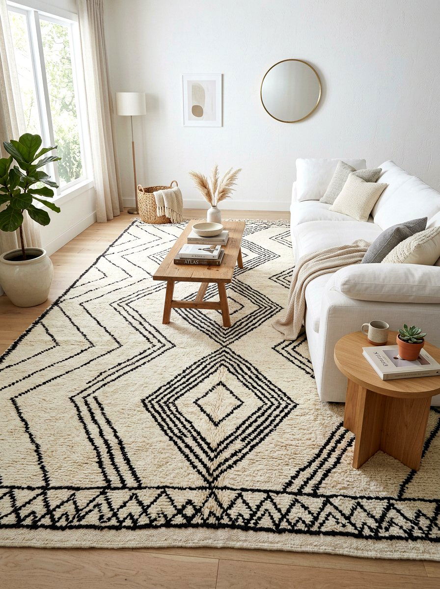 Textured Rug Living Room - 30 cloud couch living room ideas