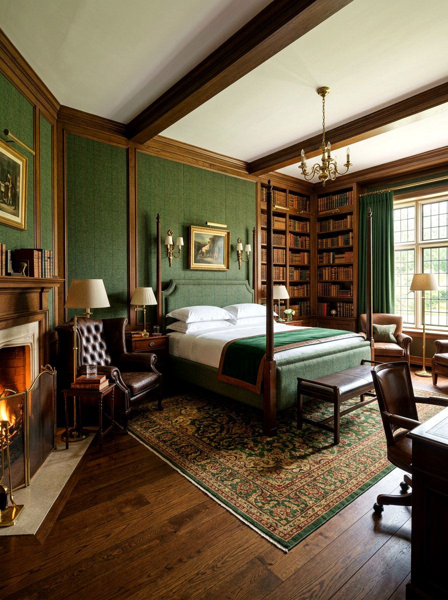 Textured Tweed Wall Panels - 30 upholstered wall bedroom ideas