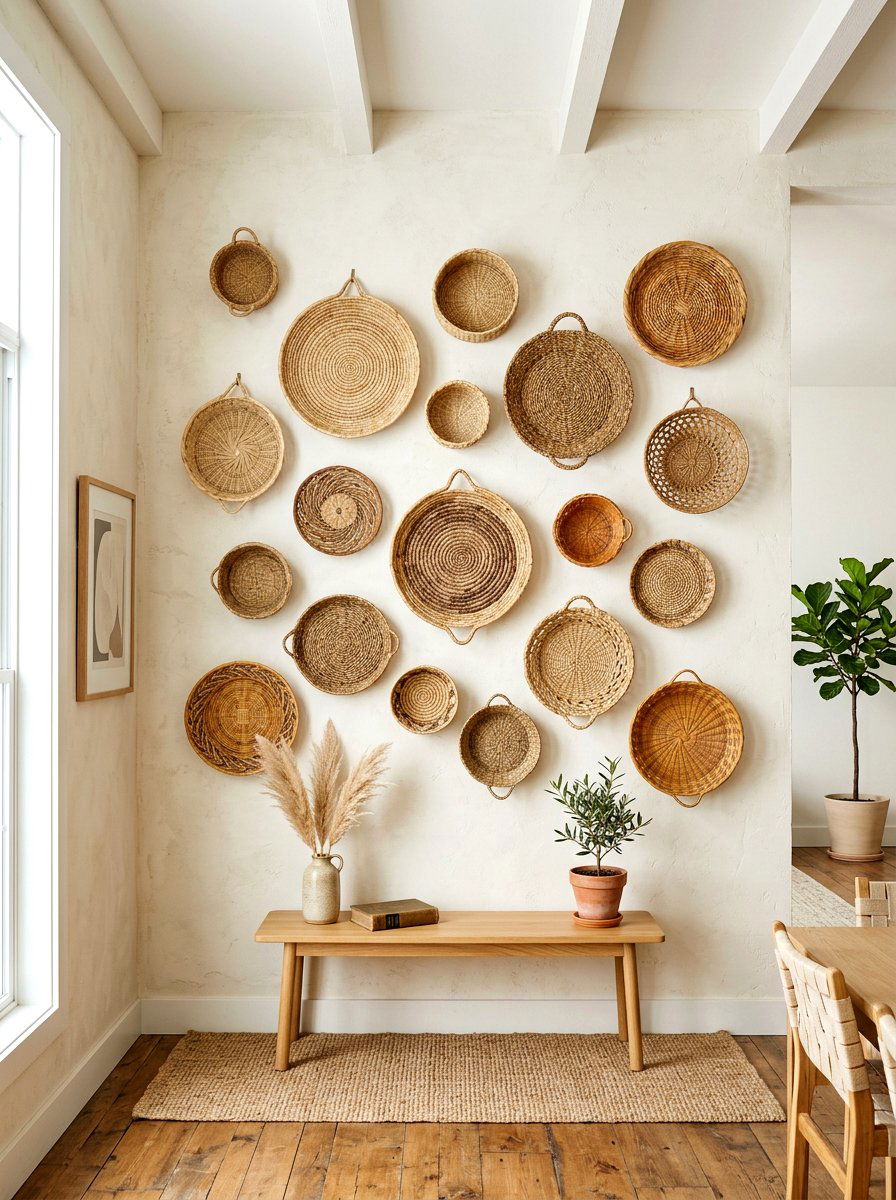 Textured Wall Decor - 30 boho bedroom ideas