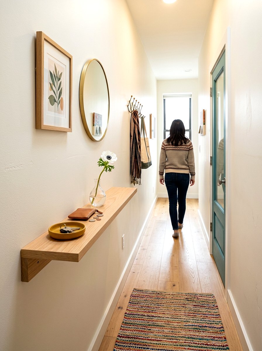 Thin Console Table - 30 narrow console table ideas