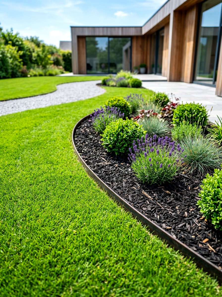 Thin Metal Landscape Edging - 30 metal landscape edging ideas