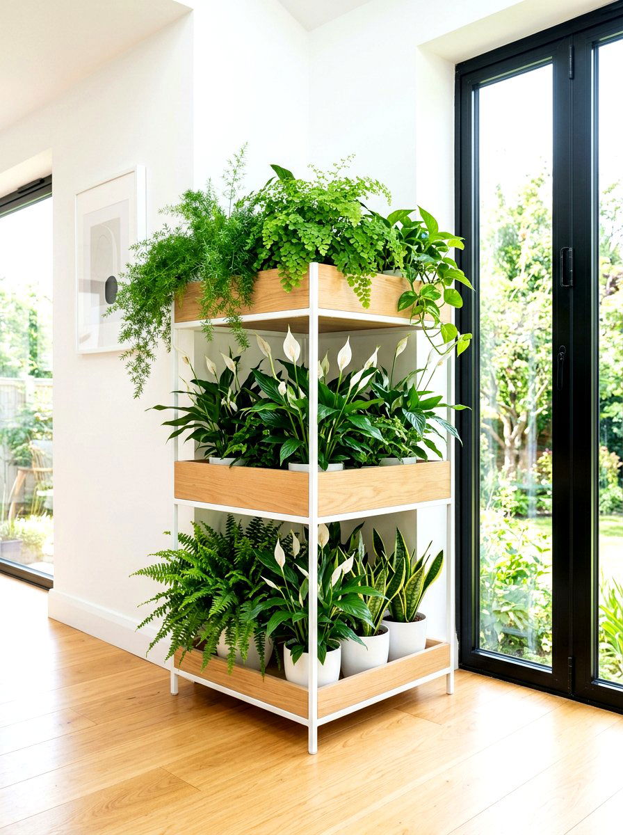 30 Tiered Planter Ideas for Vertical Gardens in Small Spaces