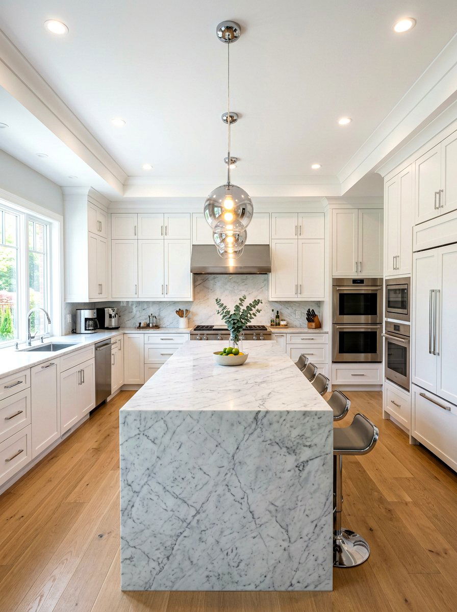 Three pendant spacing - 30 island pendant spacing ideas
