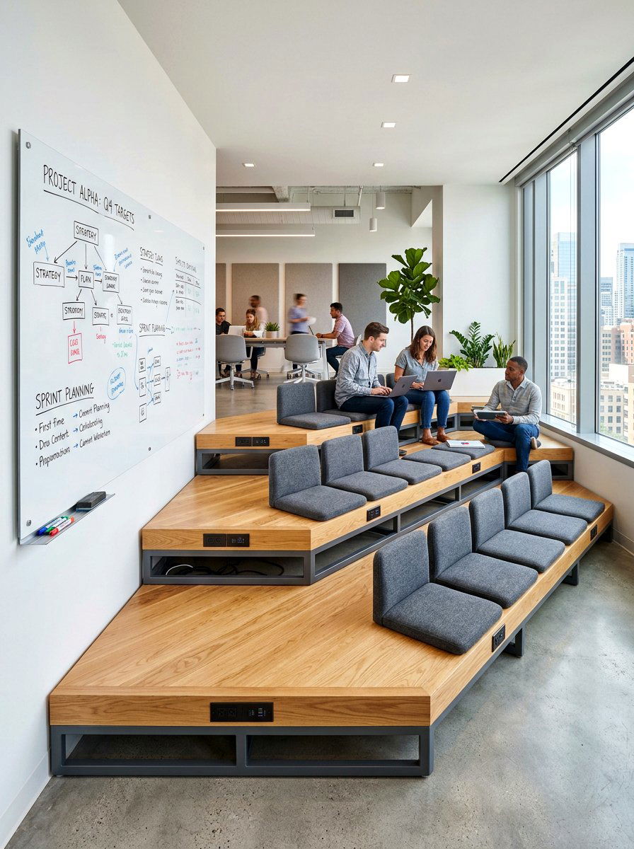30 office meeting corner ideas: Huddle, Work, and Collaborate