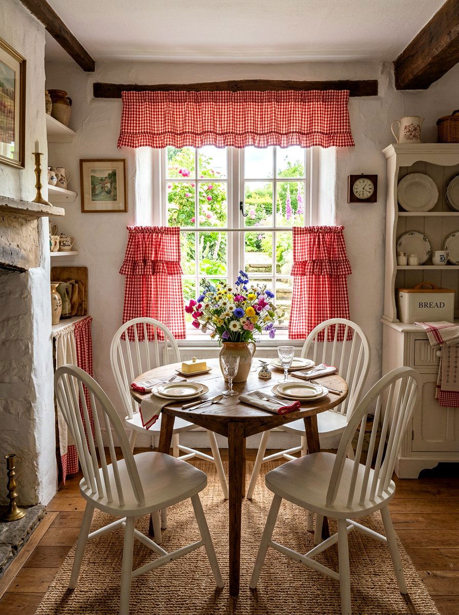 Tiered Curtains - 30 window treatment ideas