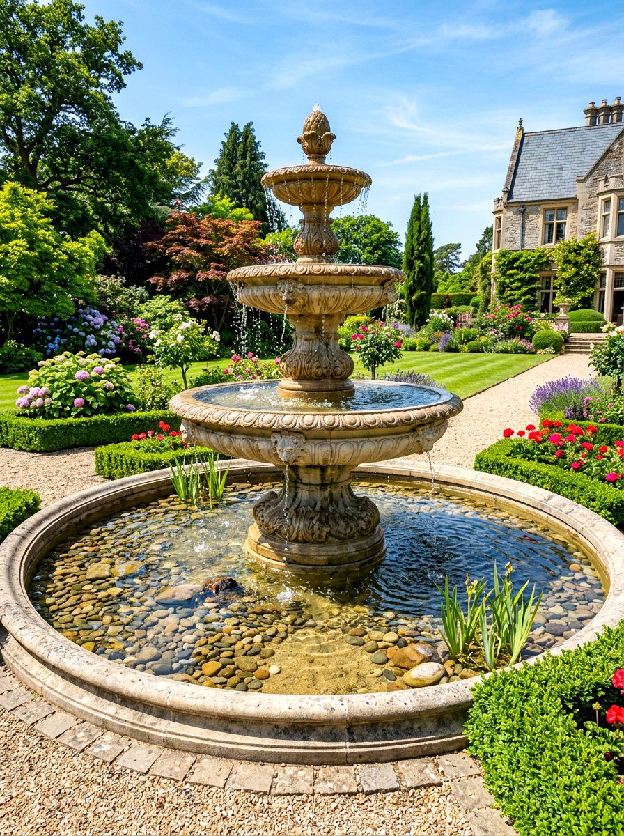 Tiered Fountain - 30 butterfly puddling station ideas