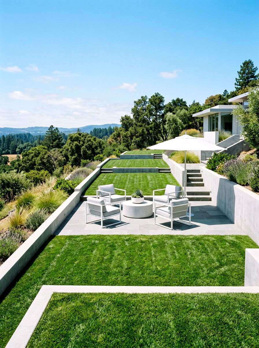 30 Sloped Yard Landscaping Ideas to Boost Curb Appeal Now