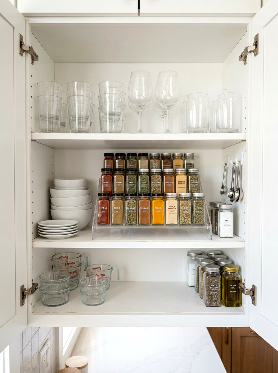 Tiered Kitchen Shelf - 30 spice rack ideas