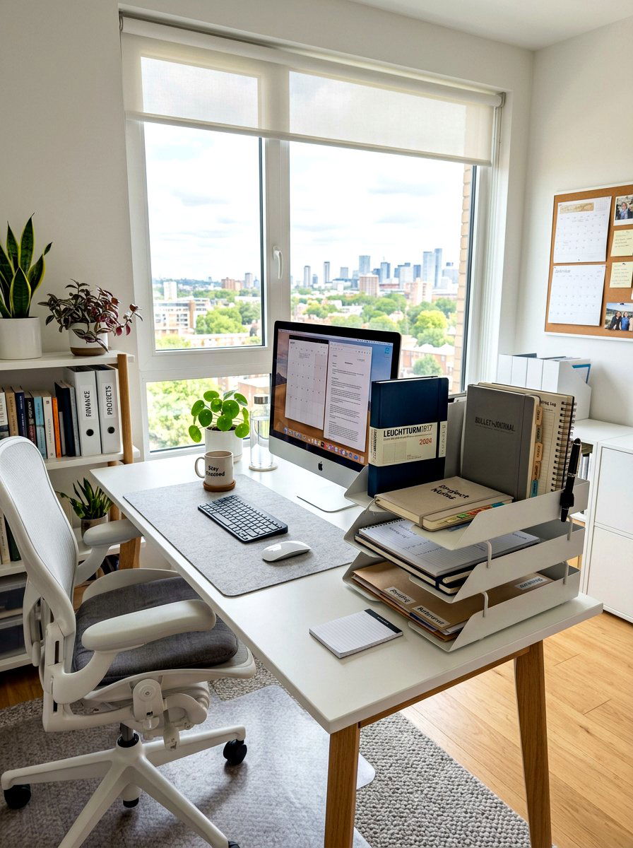 Tiered Letter Tray - 30 notebook storage ideas